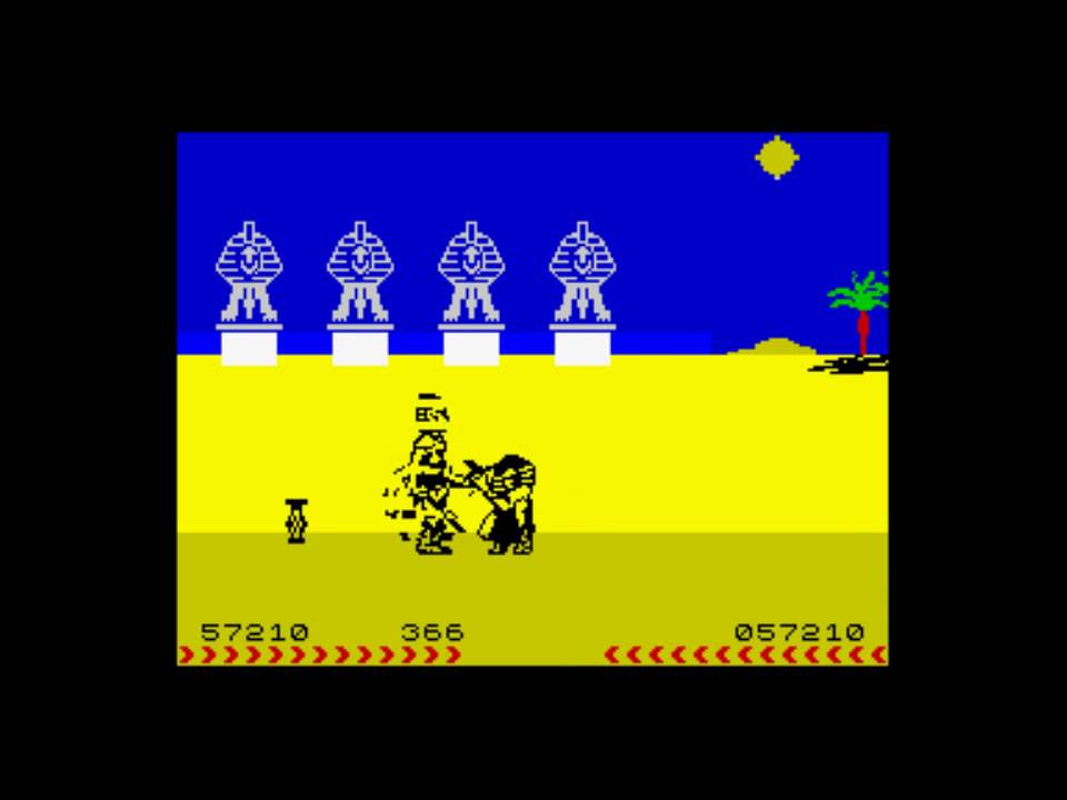 Fighting Warrior ZX Spectrum Walkthrough