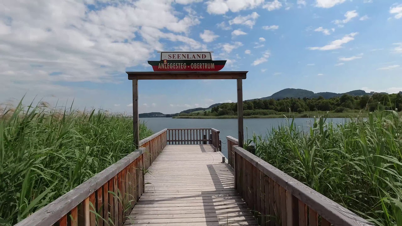 Kleine Tour zum Obertrumer See in Österreich Honda Africa Twin