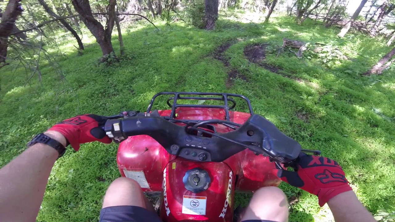 GoPro Joy Riding Honda Fourtrax 200D