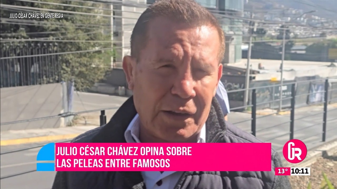 Julio César Chávez opinó de peleas de famosos y lo vivido por Maribel Guardia | Gente Regia