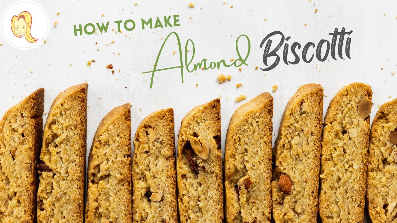 Almond Biscotti | plant-based, vegan