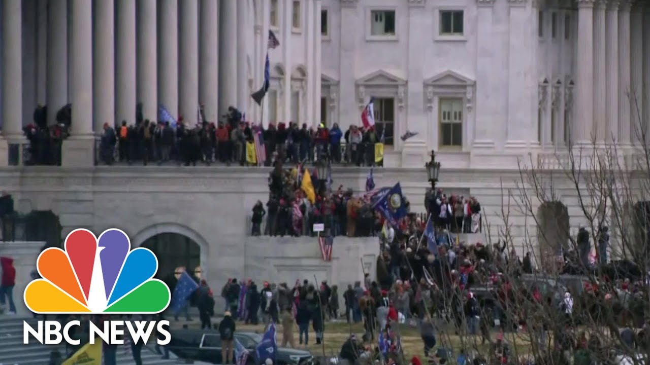 Officials Say One Person Has Been Shot Inside The Capitol By Law Enforcement | NBC News