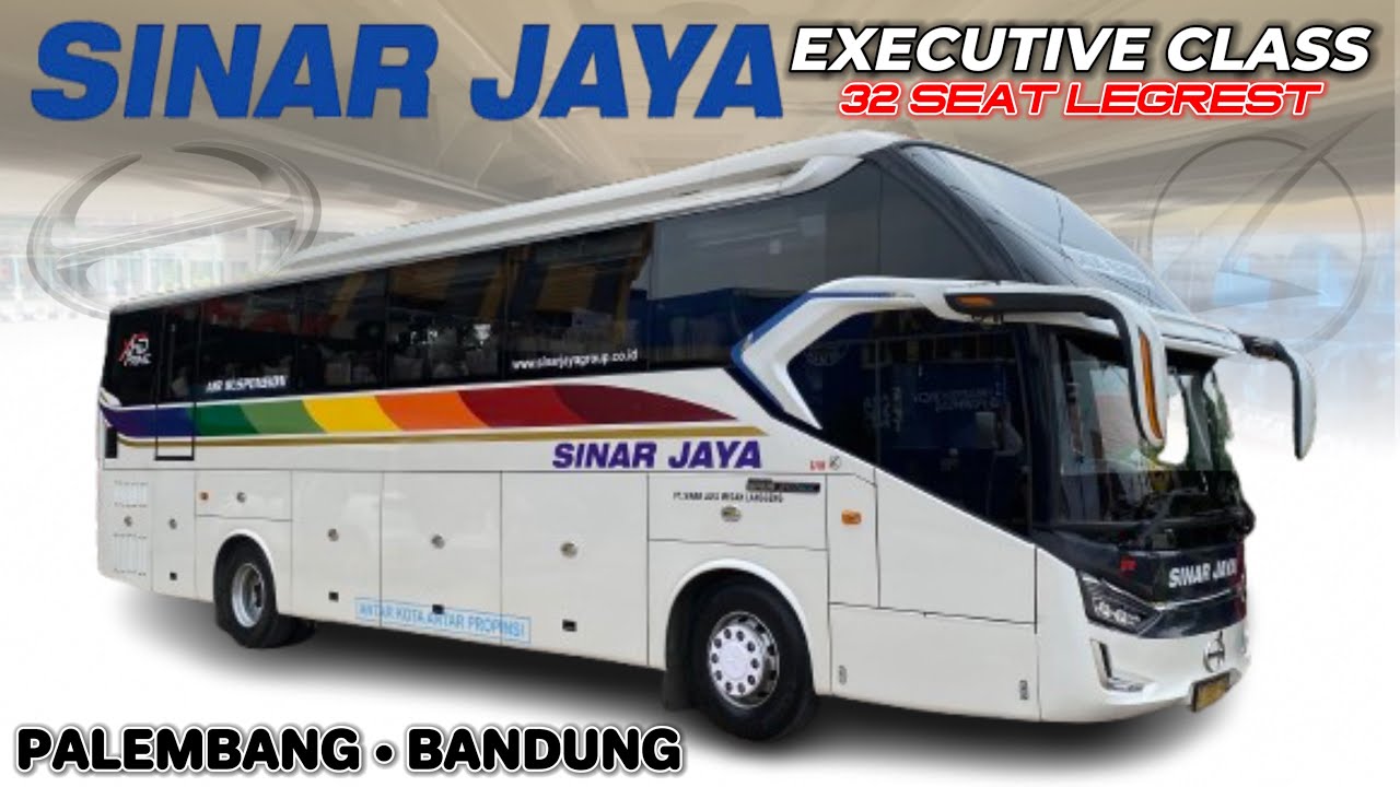 LUAR BIASA‼️Interior Bersih, Kabinnya Wangi Bikin Penumpang Nyaman 😎| Sinar Jaya Executive Legrest
