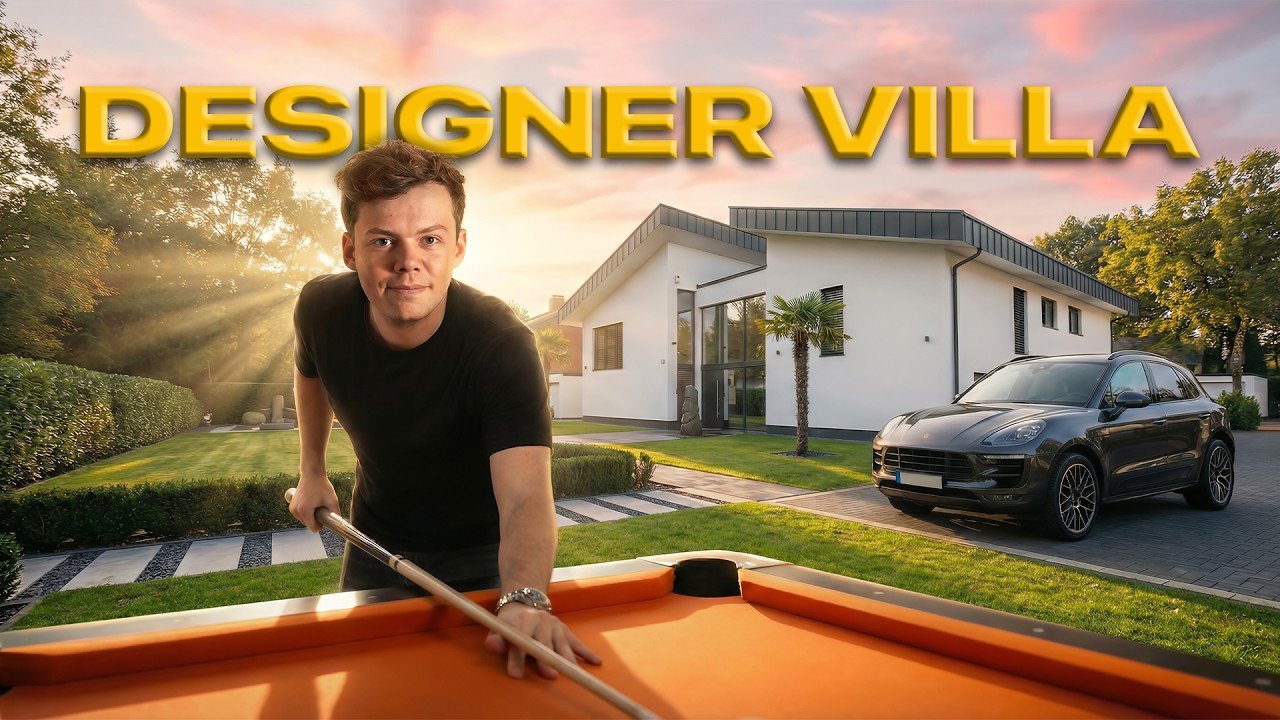 Ich zeige euch eine Designer Villa!