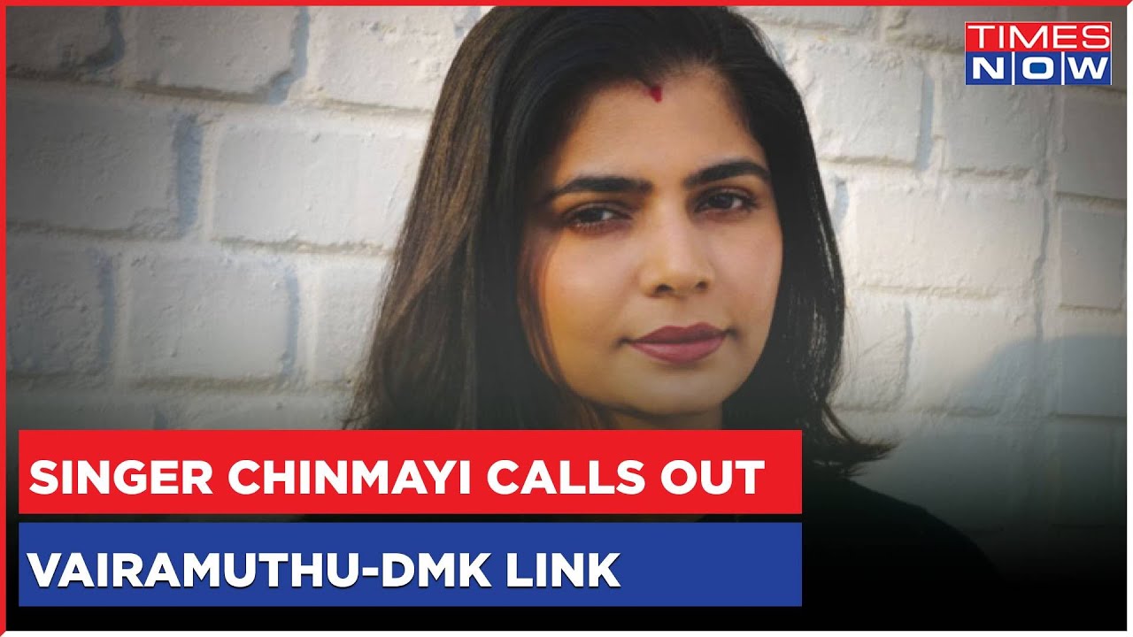 Singer Chinmayi Sripada Calls Out DMK Govt, Says 'Why Mum On Lyricist Vairamuthu?' | English News