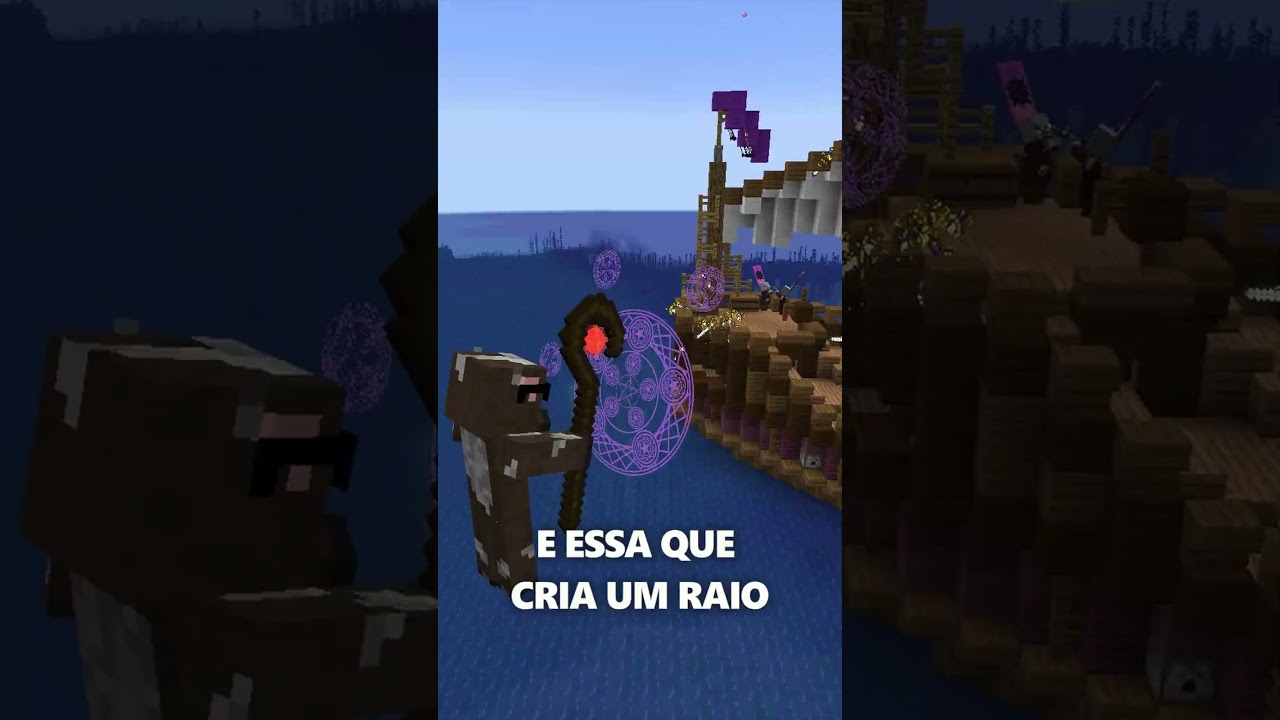 Minecraft mod de magia #minecraft #minecraftmod