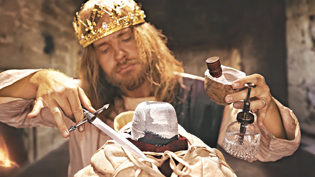 Medieval Barbershop Castle Shave 💈⚔️ASMR⚔️💈