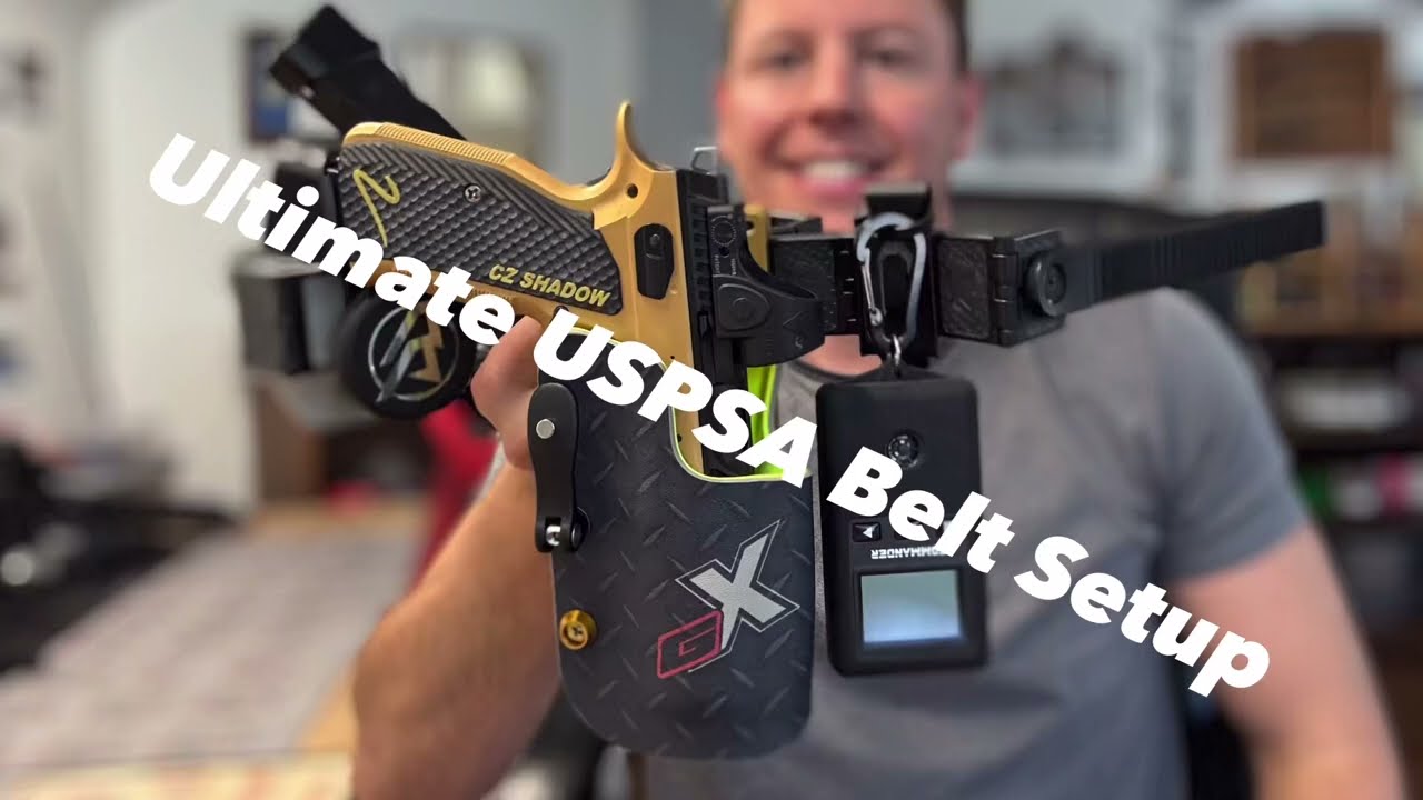 Ultimate USPSA Belt Setup for CO & PCC Divisions