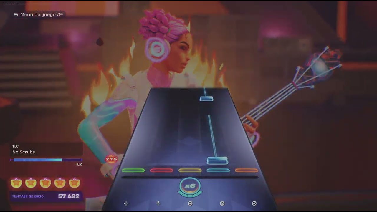 Fortnite Festival - No Scrubs by TLC - on bass