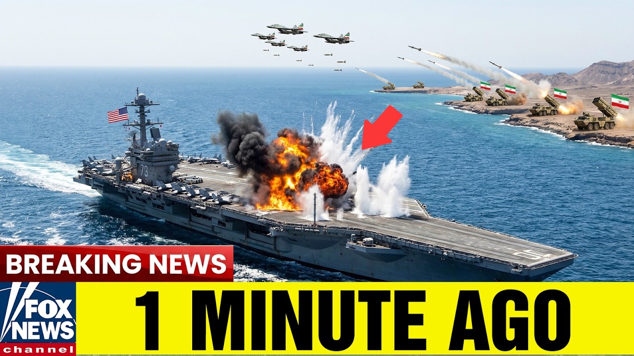 Иран начал полномасштабную атаку на эсминец USS Gerald R. Ford в Ормузском проливе &mdash; и вот что пр...