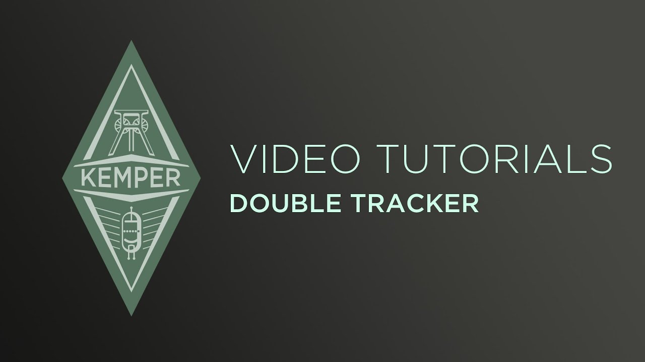 Учебные пособия по Kemper Profiler — Double Tracker (на английском языке)