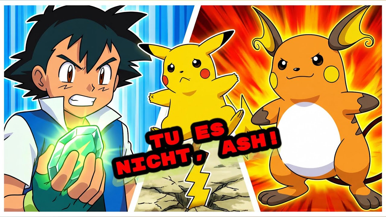 PIKACHU vs. RAICHU! | Wie DUMM ist ASH!? 14