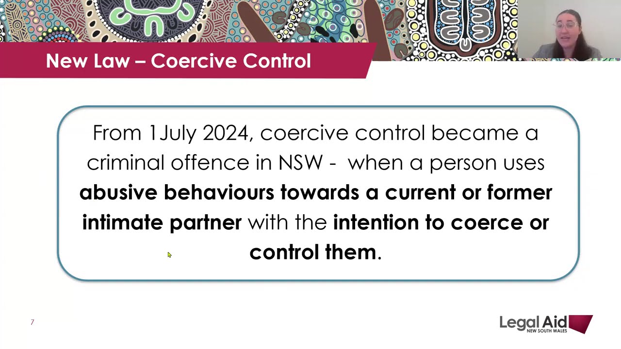 Domestic Violence Legislation Updates: Practical Guidance for Community Workers