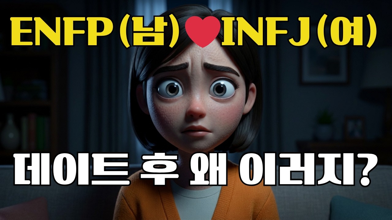 [INFJ 필독] 10시간 자도 피곤한 이유? ENFP 연애 중인 당신의 뇌는 지금 '화재' 중!