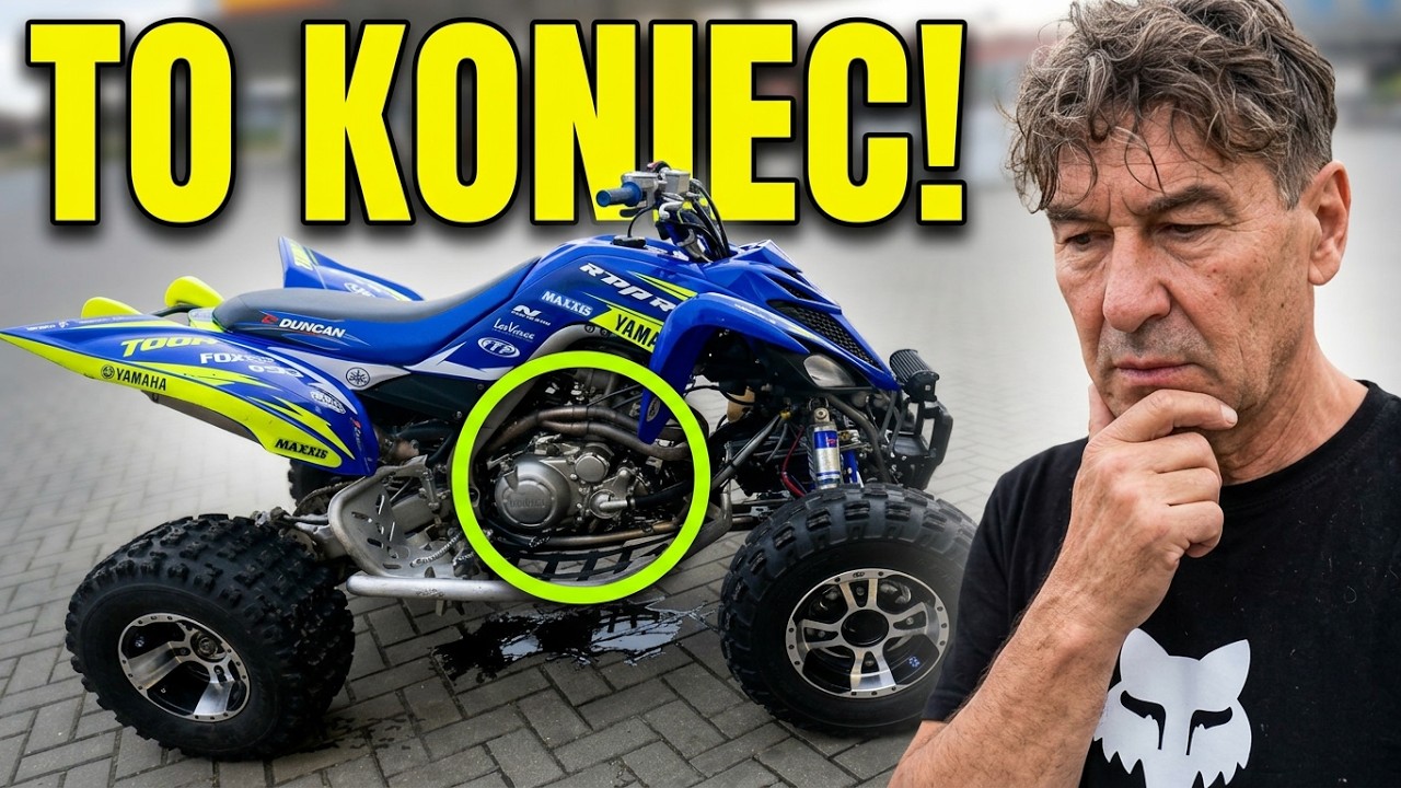 WYBUCH SILNIKA RAPTOR 700 !!! KONIEC YAMAHY !