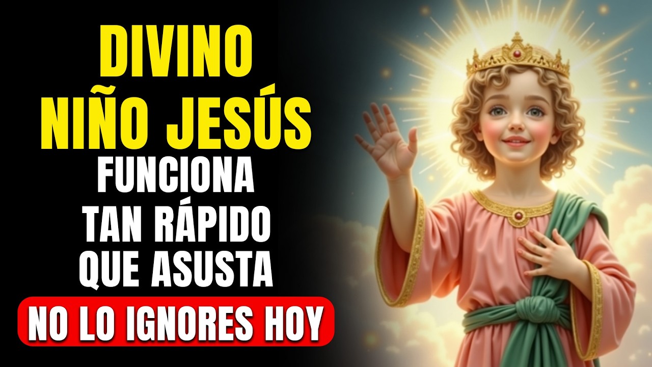 💖ORACIÓN MILAGROSA AL DIVINO NIÑO JESÚS 🙏 PARA PETICIONES MUY DIFÍCILES