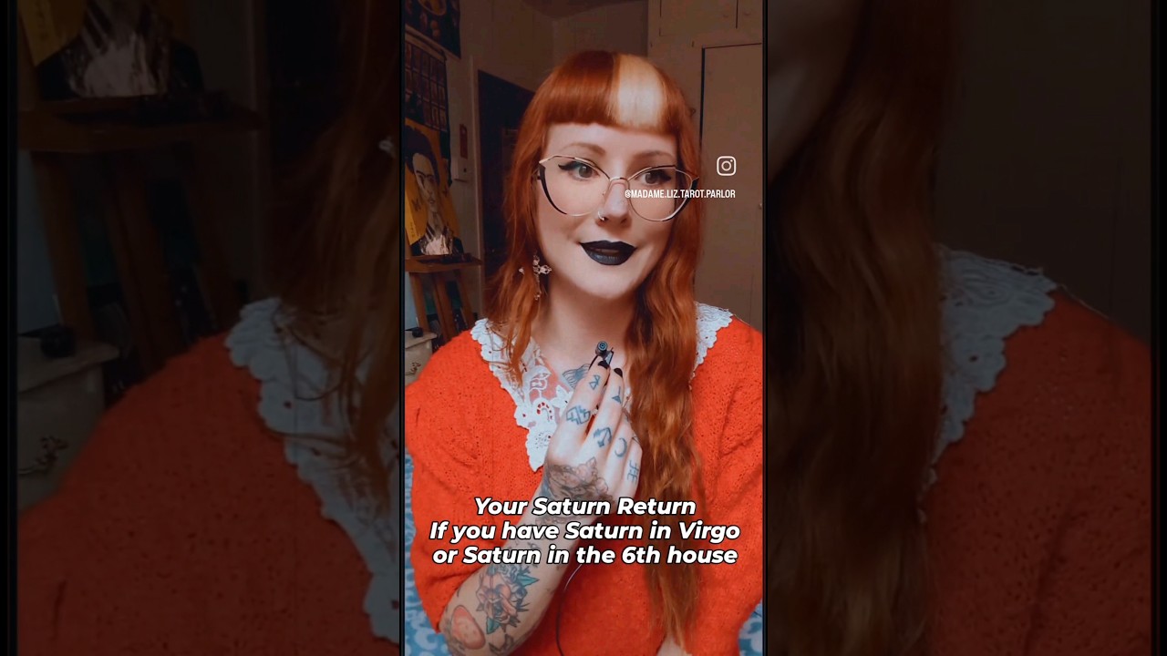 Your Saturn Return if you have Saturn in Virgo or in the 6th house (Part 1) 🪐♍ 