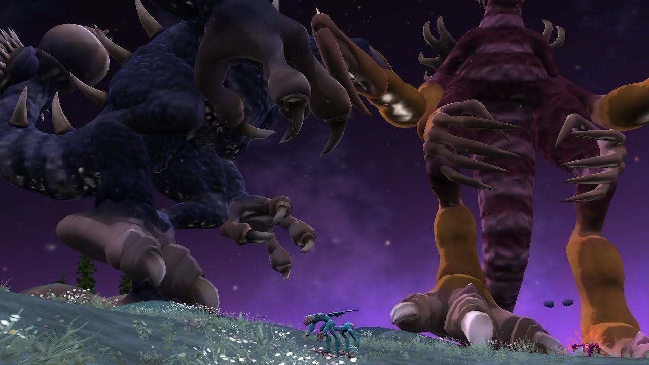 Я наконец нашел мод на *Ультра гиганта* в игре Spore