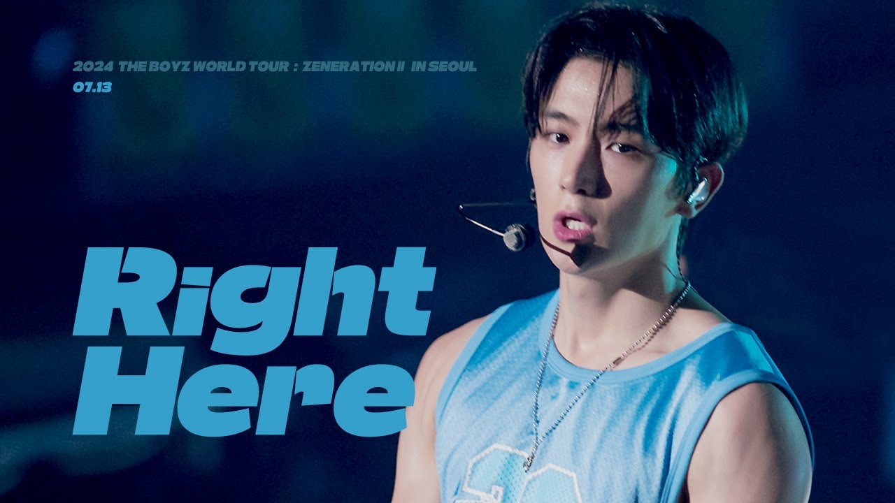 240713 'Right Here' 더보이즈 현재 focus 직캠 (HYUNJAE fancam) - THE BOYZ WORLD TOUR : ZENERATION Ⅱ