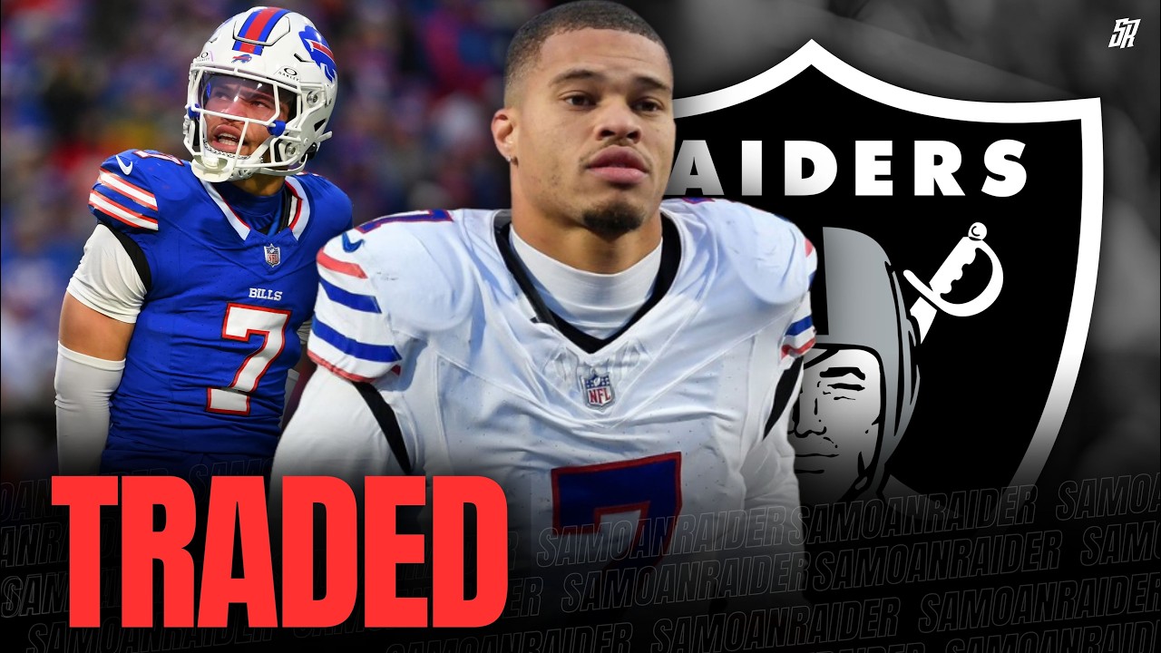 Taron Johnson TRADED to the Las Vegas Raiders