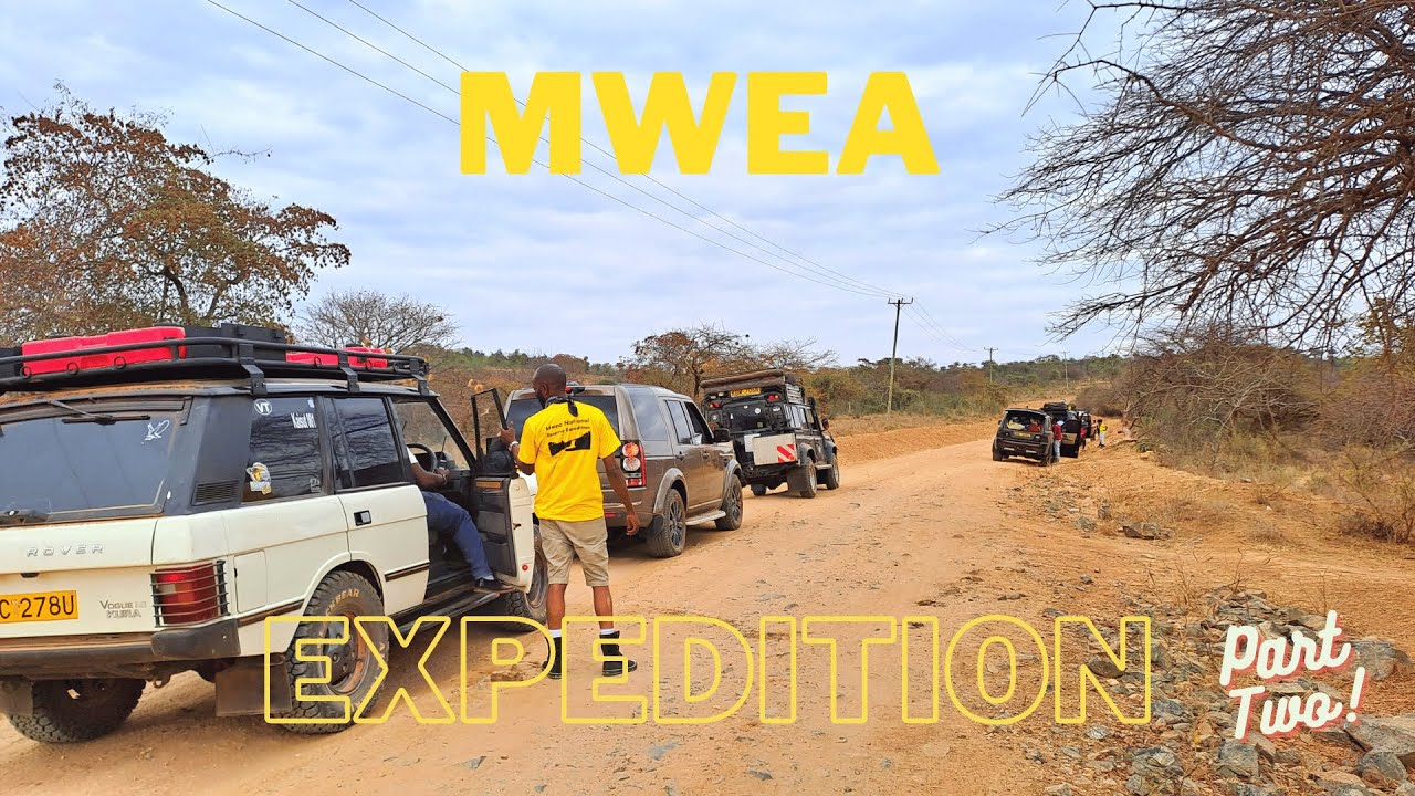 Land Rovers exploring wilderness  Mwea National Reserve (Mwea part 2)