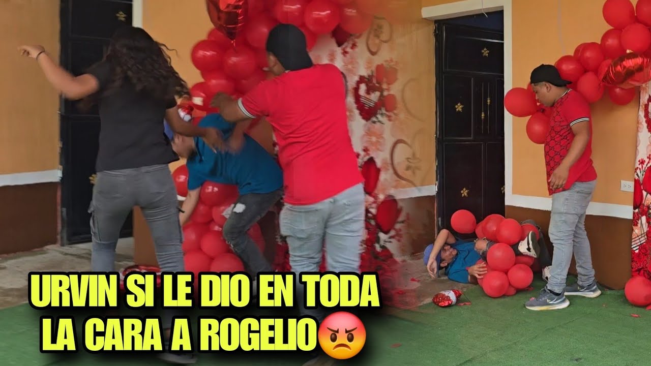 Dios Mio En Pleno Baile Urvin Le TRUENA La Cara A Rogelio Sacandole S4NGRE En La Nariz😡