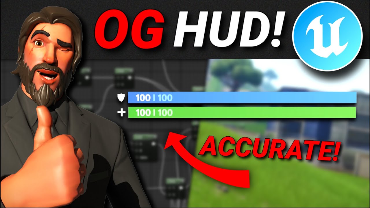 Remaking CHAPTER 1 HEALTH BARS in Fortnite Creative/UEFN! (Accurate!)