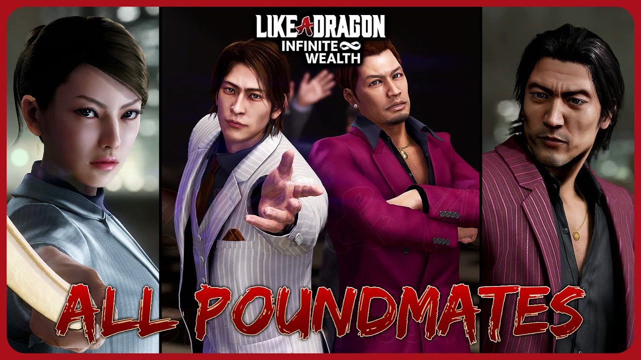 All Poundmates - Like a Dragon: Infinite Wealth
