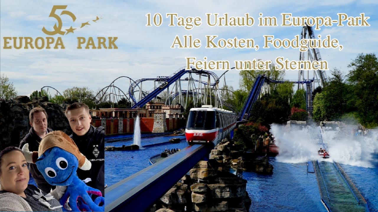 10 Tage Urlaub im Europa-Park - Alle Kosten, Foodguide, Feiern unter Sternen -Mit Gewinnspiel- Vlog