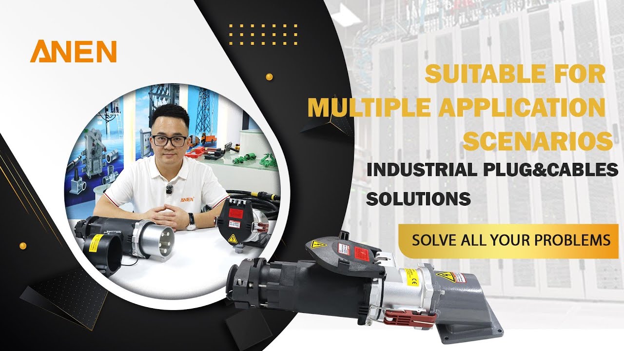 High-power industrial plugs and sockets - safe and reliable electrical equipment#power #industrial