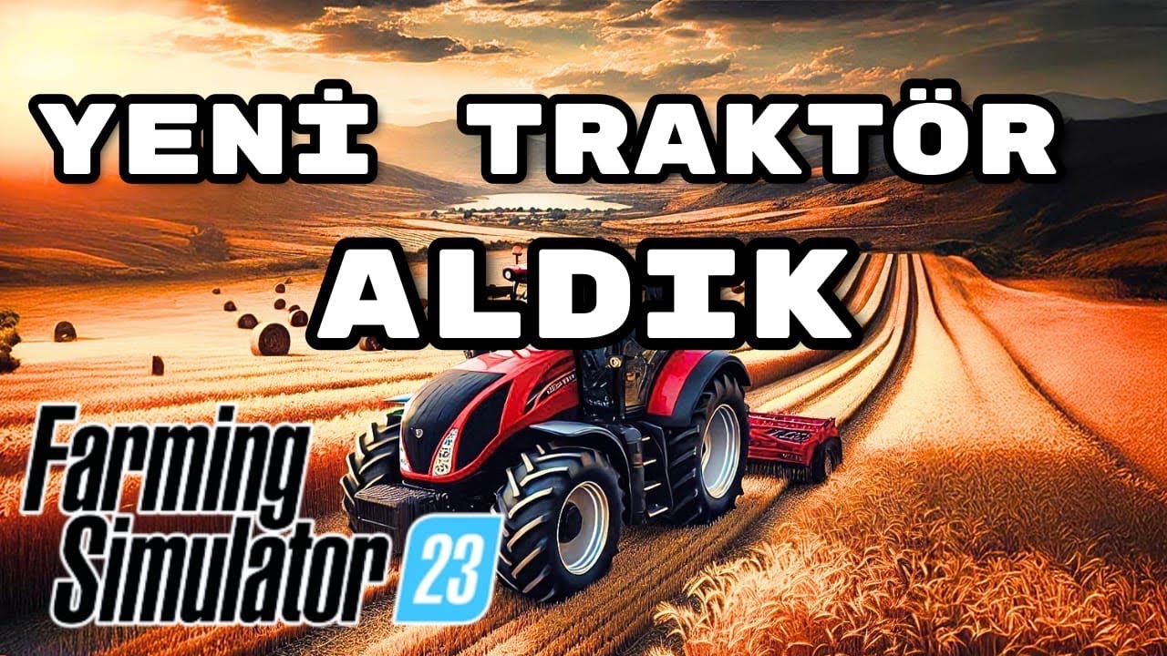 FARMİNG SİMULATOR 23// Yeni Traktörüm NEW HOLLAND T8!!! FS23 Bölüm-6