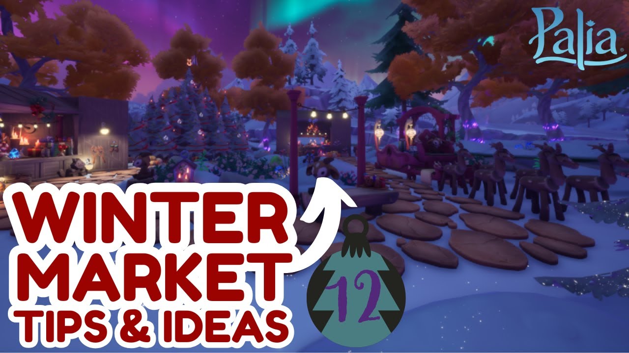 12 days of Christmas day 12 - Tips & Ideas for a Winter/Christmas Market | PALIA