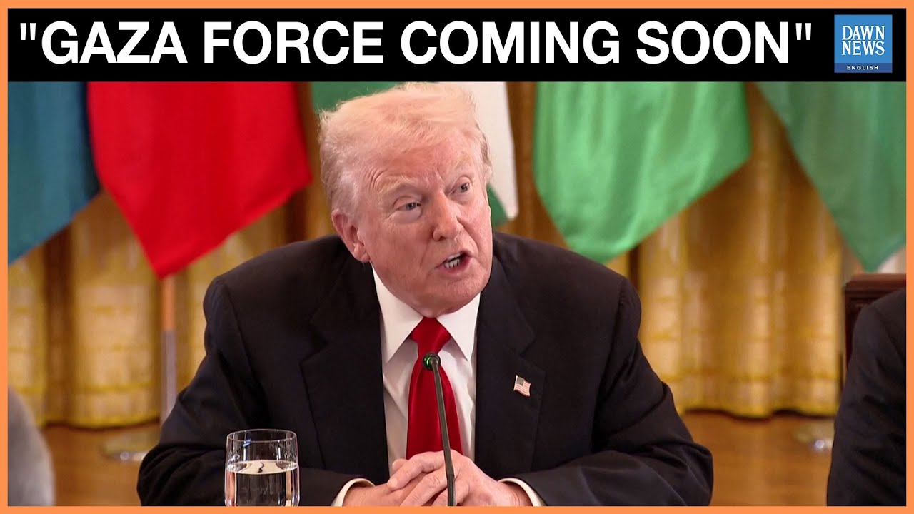 Trump Says Gaza Stabilization Force Will Deploy &lsquo;Very Soon&rsquo; | UN Draft Resolution
