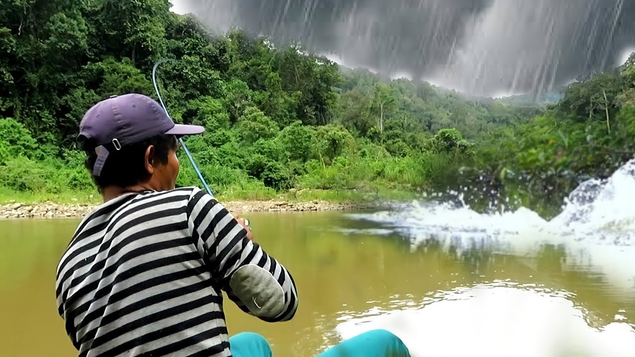 WAH‼️ NIKMAT NYA MANCING DI TENGAH HUTAN LANGSUNG DI SANTAP