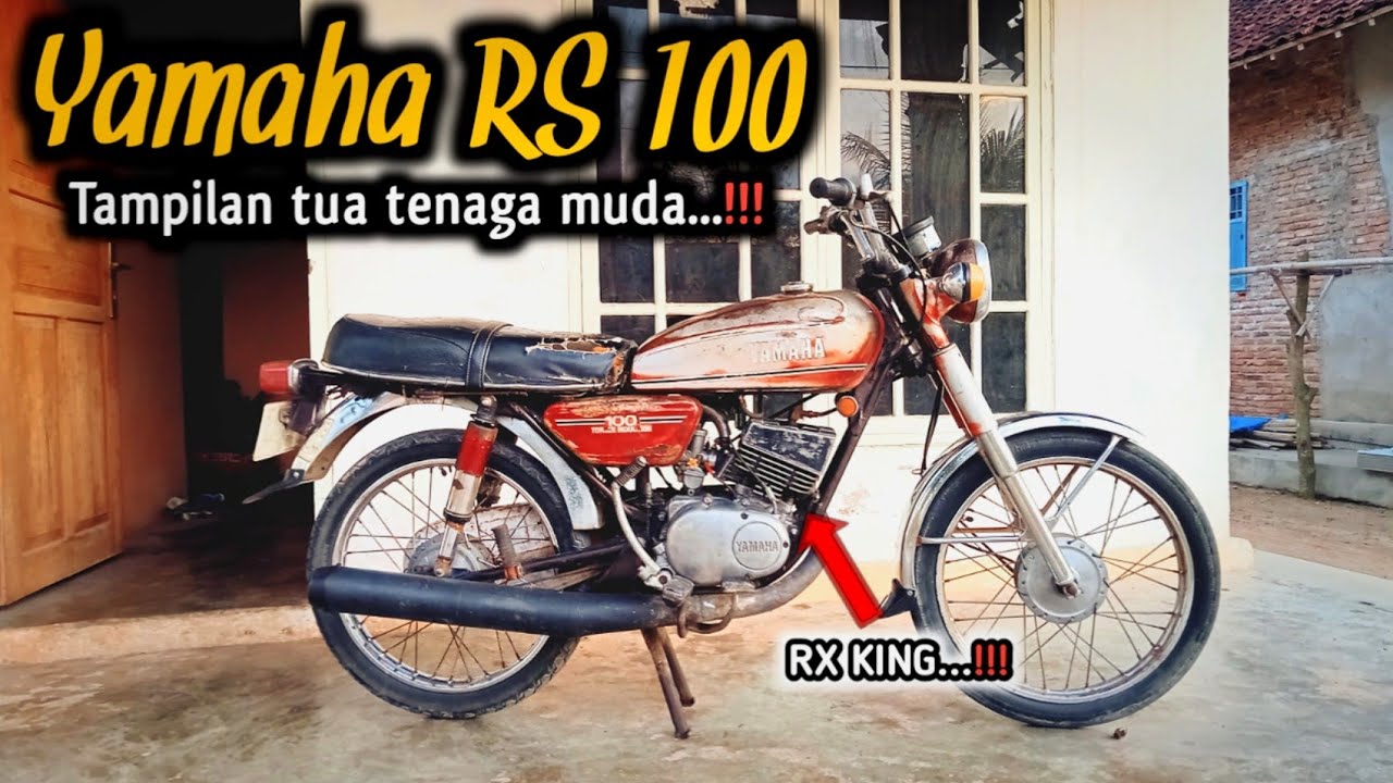 Modifikasi Yamaha RS 100 Siluman || RS rasa RX‼️