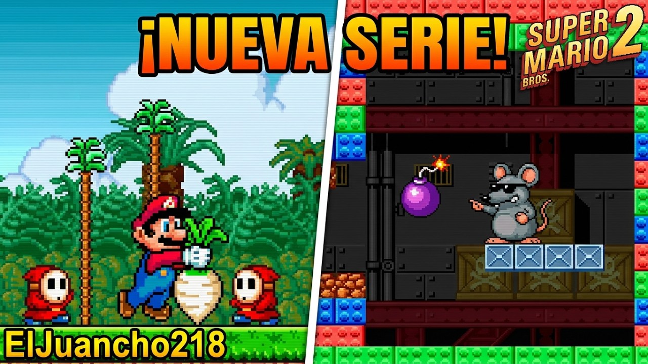 Super Mario Bros 2 – Comienzo de una posible serie? | NES Retro Gaming