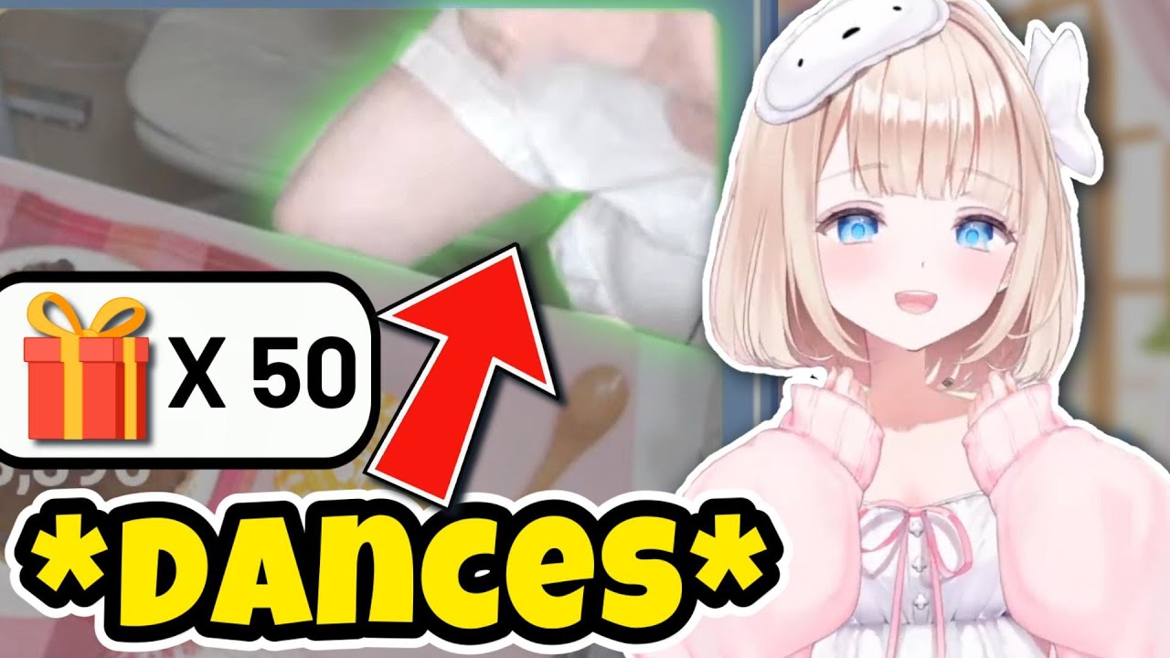 For Every 50 Gifts, Peo Performs a Cute Dance IRL