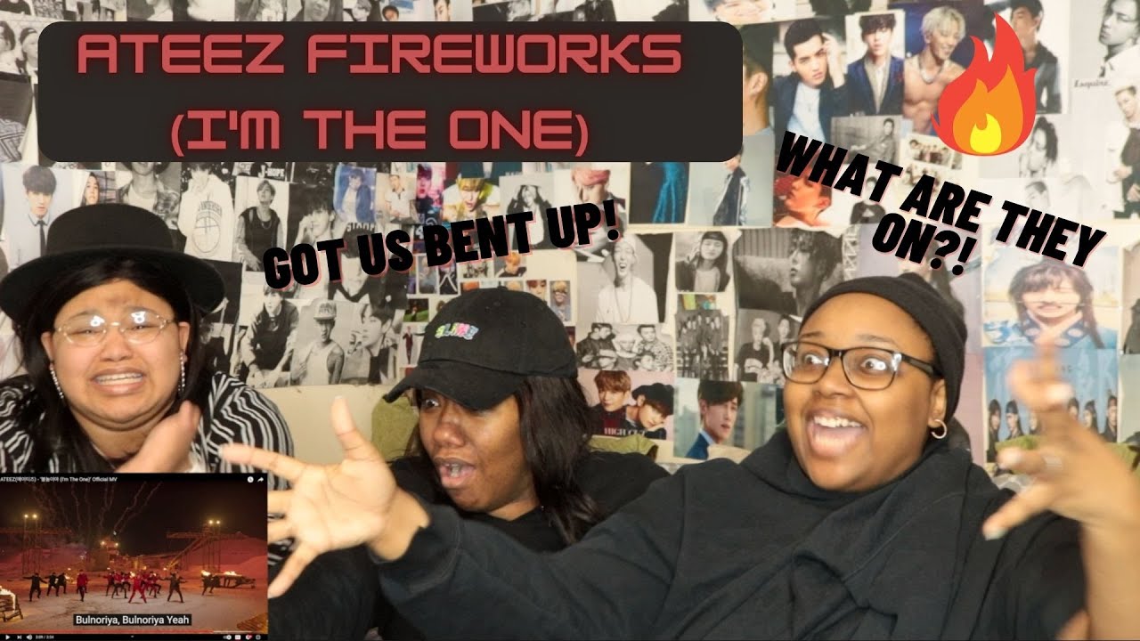 ATEEZ FIREWORKS (I'M THE ONE) REACTION #ATEEZ #에이티즈 #FIREWORKS