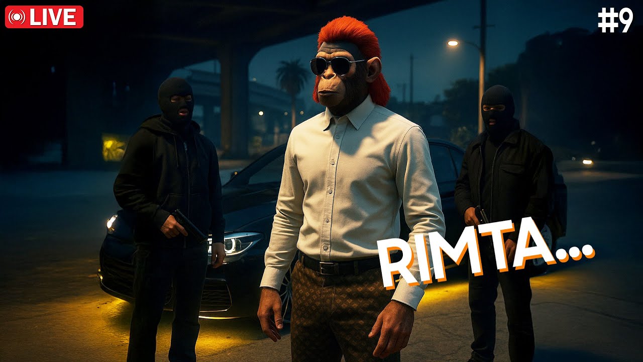 Gyntaris naktinis pauk&scaron;tis ir vagis (BOMŽAI BUS?) | Roleplay Stream | 9️⃣ !maratonas