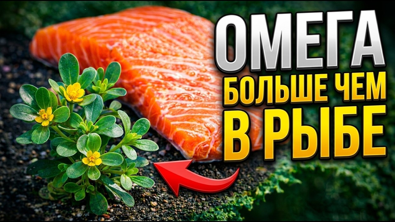 Омеги больше, чем в лососе! Суперсорняк лечит инфаркты. Почему его хотят запретить?