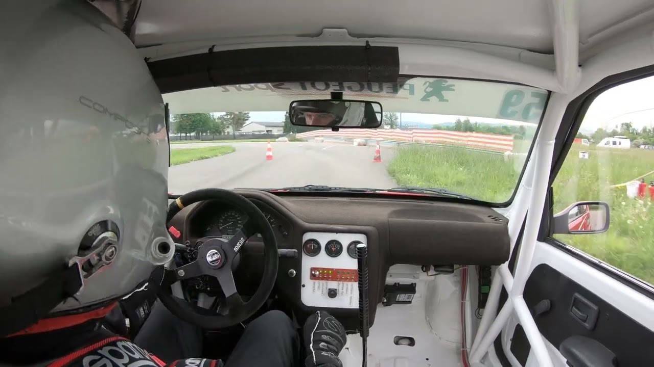 Slalom Frauhenfeld 2023 Peugeot 106 Gr A Temps 2.30.66