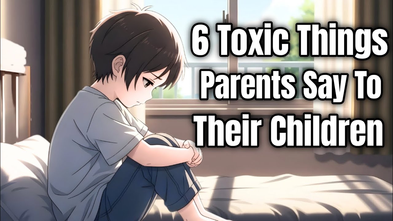 6 Toxic Things Parents Say To their Children