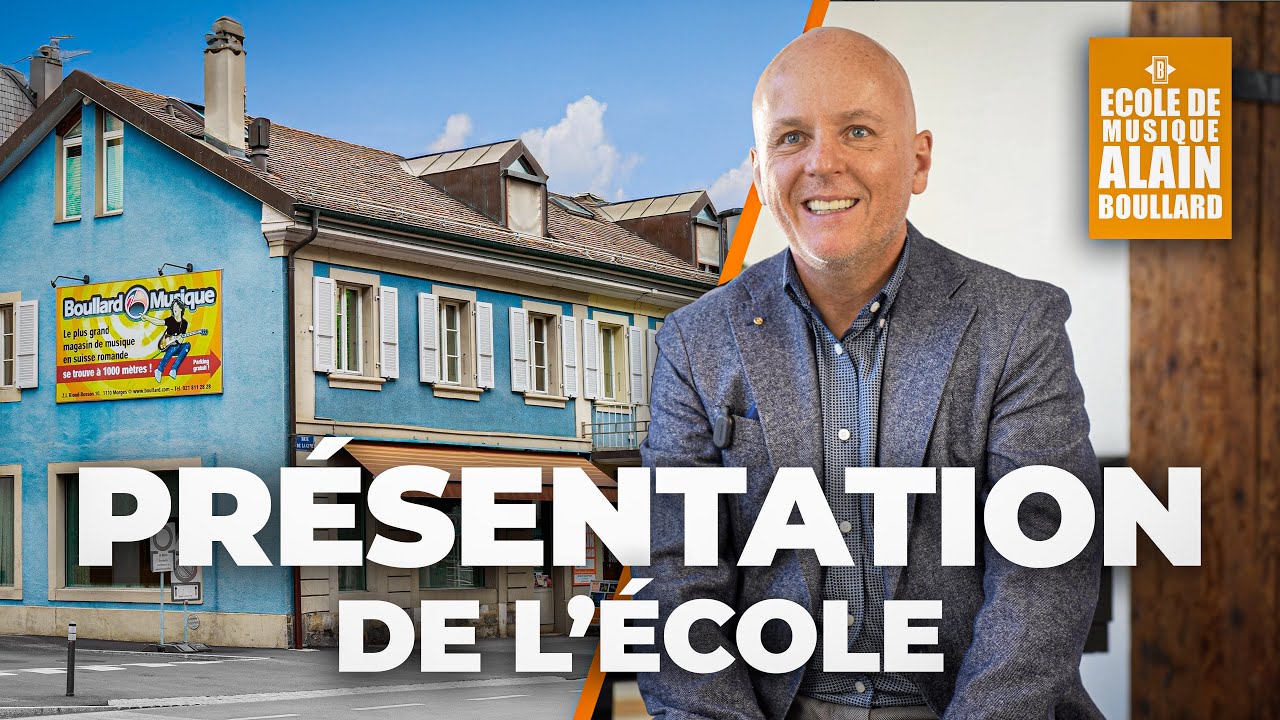 ECOLE DE MUSIQUE ALAIN BOULLARD - PRESENTATION 🎵