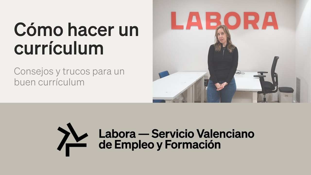 ¿Sabes cómo hacer un buen currículum?