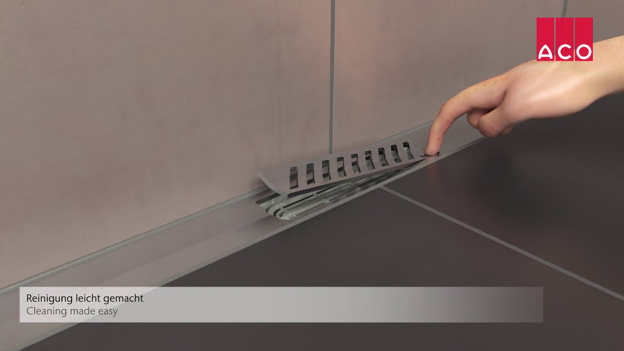 ACO ShowerDrain S+ - So einfach wie nie zuvor