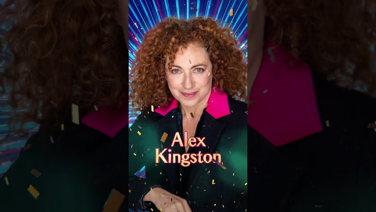 From ER to Doctor Who, please welcome acting icon Alex Kingston to Strictly 2025 🪩