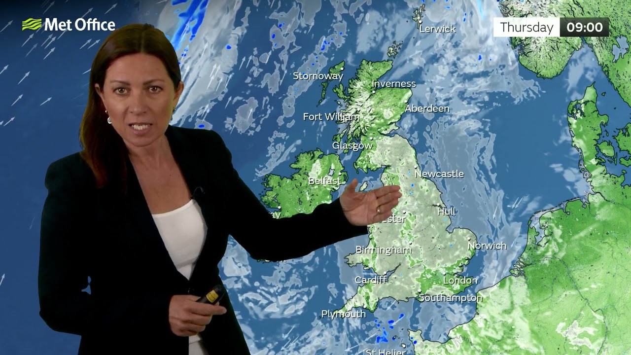 Clare Nasir Met Office Weather 7th May 2025 PM