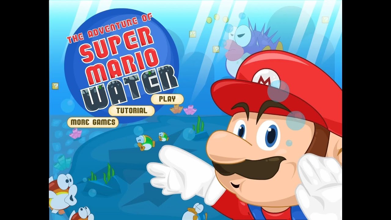 The Adventure of Super Mario Water (Flash game) Walkthrough [No Deaths]