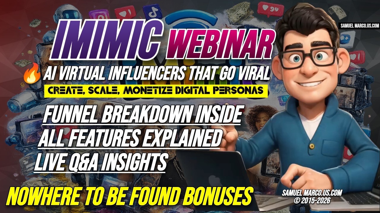 🚀 iMimic Review 2026 | Webinar Replay + Complete Funnel Breakdown (AI Influencer Creator) ✅ iMimic