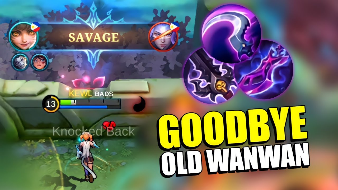 Last Match Of Old Wanwan | Insane Savage | Thank You! | MLBB